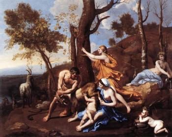 Nicolas Poussin : The Nurture of Jupiter